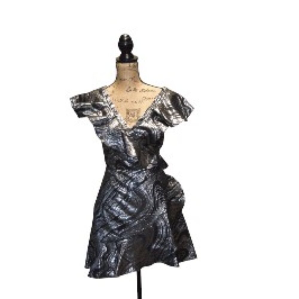 Topshop Crinkle Dress